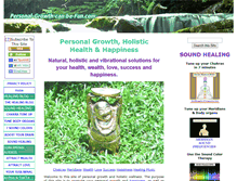 Tablet Screenshot of personal-growth-can-be-fun.com